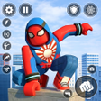 Ikona programu: Spiderblox Hero Rope Figh…