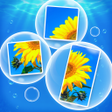 プログラムのアイコン: Bubblepics - Pop Jigsaw P…