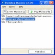 プログラムのアイコン: Desktop Macros