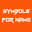 プログラムのアイコン: Symbols For Name