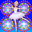 Icon of program: pretty ballerina bubble