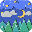 Icône du programme : Paper Sky Live Wallpaper