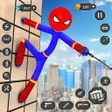 Ikona programu: Stickman Giant Hero Crime…