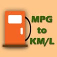 プログラムのアイコン: MPG to KM/L Converter