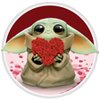 Ikona programu: Baby Yoda Sticker For Wha…