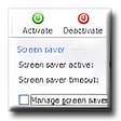 Icona del programma: Screen Saver Control