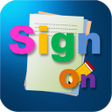 プログラムのアイコン: SignOn, 싸인만들기