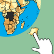 Icon of program: World Map Puzzle Quiz Fla…