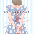 Icon of program: Cute Theme-Summer Lady-