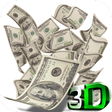 Ikona programu: Falling Money 3D Wallpape…