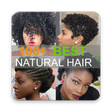 プログラムのアイコン: 100+ African natural hair…