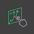 Icon des Programms: Tap Trader: The Arcade Ga…