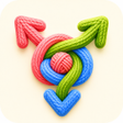 プログラムのアイコン: Yarn Untangle: Arrow Puzz…