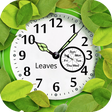 Icône du programme : Leaves Analog Clock Live …