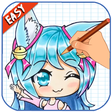 Icône du programme : How to draw Gacha GL