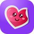 Icon des Programms: Sweetie Stickers: Love Ro…