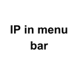 Icona del programma: IP in menu bar