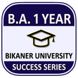 プログラムのアイコン: BA 1st Year Bikaner Unive…