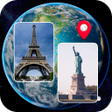 Ikona programu: Live Earth Map: Virtual T…