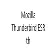 Icône du programme : Mozilla Thunderbird ESR t…