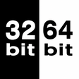 Icon des Programms: 32-bit or 64-bit