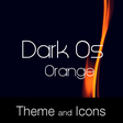 Ikona programu: Dark Os Orange Theme