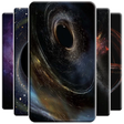 Icono de programa: Black Hole Wallpaper