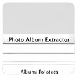 Ikona programu: iPhoto Album Extractor