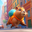 Ikona programu: Capybara Runner 3D