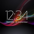 プログラムのアイコン: Digital Clock Widget Xper…