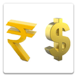 プログラムのアイコン: USD INR Currency Converte…