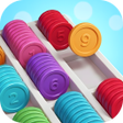Ikona programu: Coin Sort Craze-Sort now