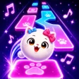 Ikona programu: Popcat Beats: Dance Party