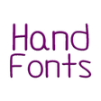 Programmsymbol: Fonts Hand Message Maker