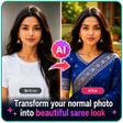 Ikona programu: Women Saree AI Photo Edit…