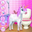 Ikona programu: Cute Unicorn Caring and D…