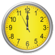 プログラムのアイコン: Yellow clock (Wallpapyrus…