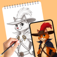 Icon des Programms: AR Draw Cartoon - Paint S…