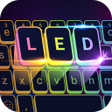 Ikona programu: LED Keyboard  Colorful Ty…
