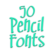 Icône du programme : Pencil Fonts Message Make…