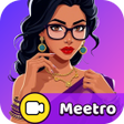 Icône du programme : Meetro  Online Video Call…
