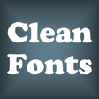 Ikona programu: Clean Fonts for Android