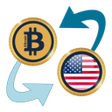 プログラムのアイコン: Bitcoin x United States D…