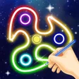 Icona del programma: Glow Spinner: Finger Draw…