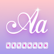 Ikona programu: Aa Font Keyboard: Theme F…