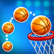 Ikona programu: Basketball Games: Hoop Pu…