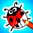 プログラムのアイコン: Coloring for kids Play co…