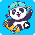 Icon des Programms: Animated Panda Stickers F…