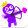 Icon des Programms: Love Archer rainbow monst…