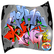 Ikona programu: lettering graffiti